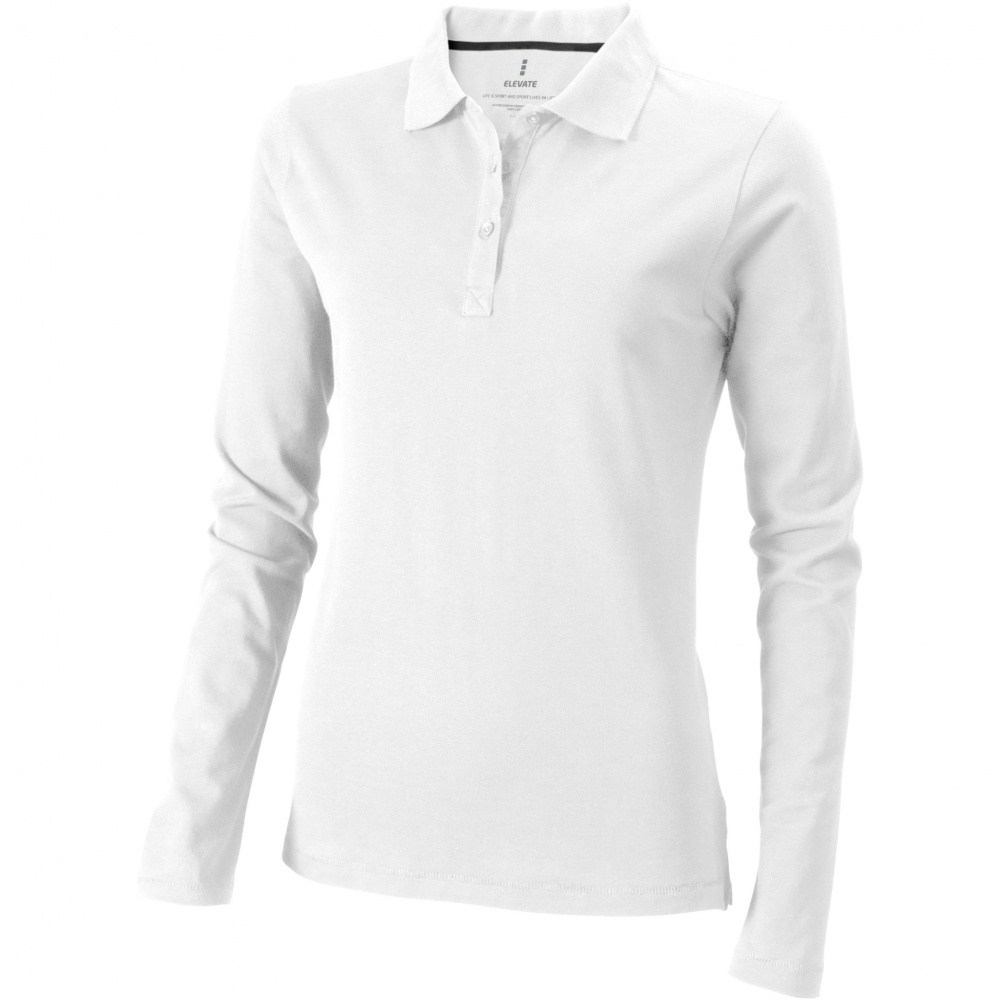 Logotrade advertising product image of: Oakville long sleeve women's polo