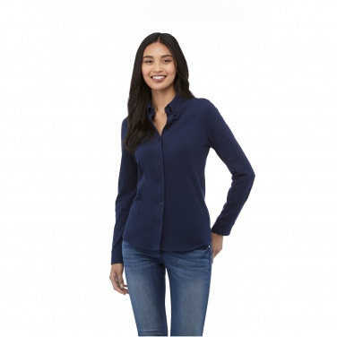 Logotrade corporate gifts photo of: Bigelow long sleeve women's pique shirt