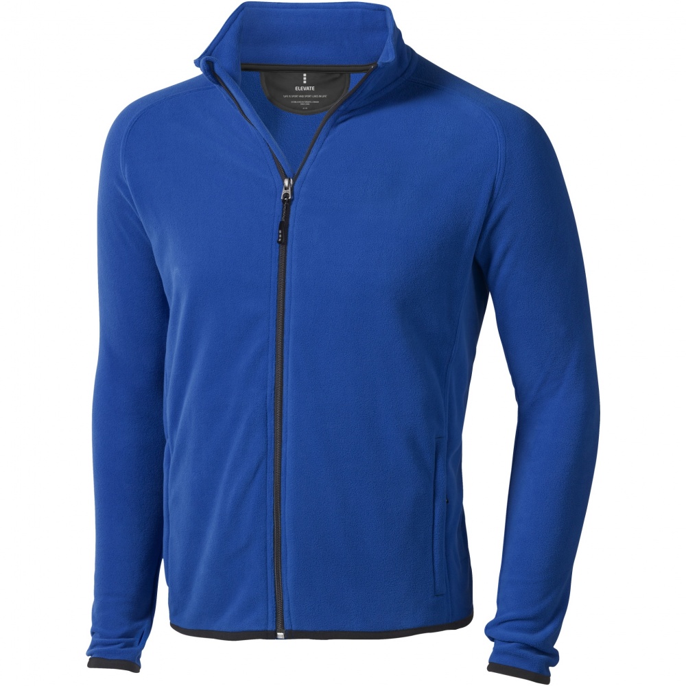Logo trade promotional gifts image of: Brossard men's full zip fleece jacket