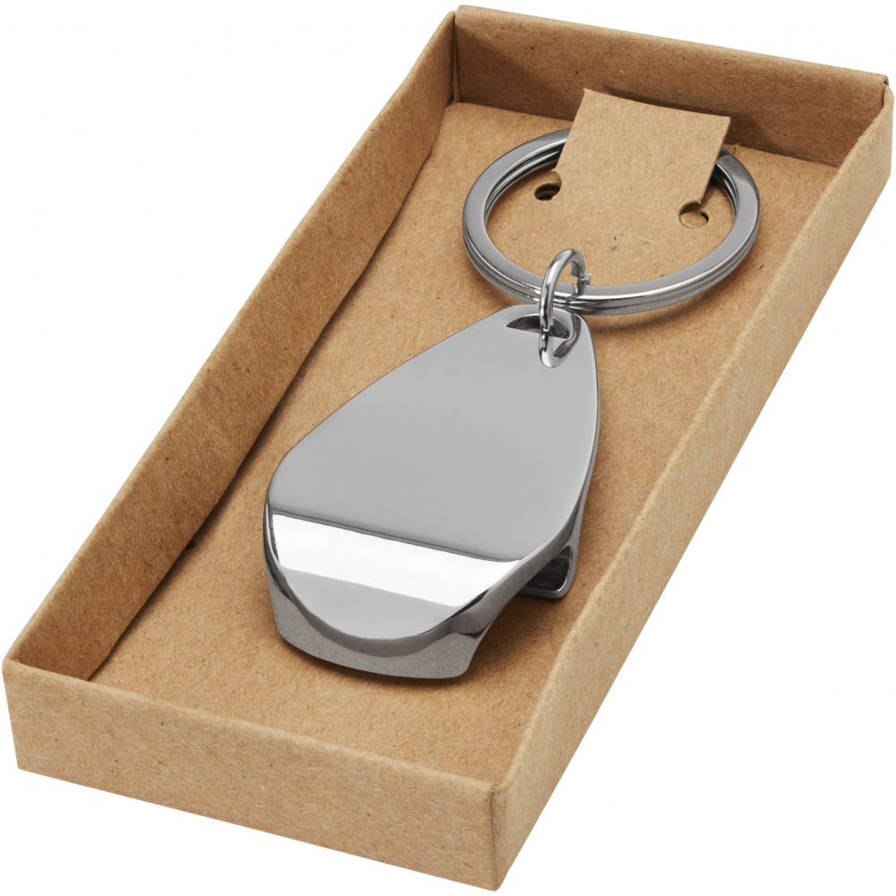 Logotrade promotional merchandise photo of: Don bottle opener keychain