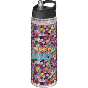 Logo trade promotional merchandise image of: H2O Active® Vibe 850 ml spout lid sport bottle