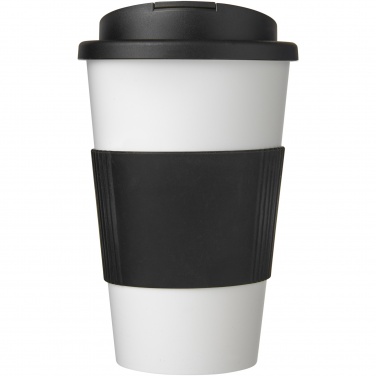 Logotrade corporate gift picture of: Americano® 350 ml tumbler with grip & spill-proof lid