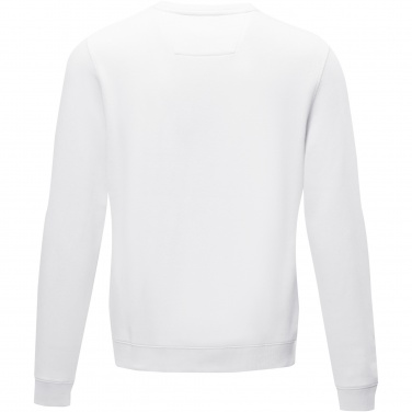 Logo trade promotional products image of: Jasper men’s organic recycled crewneck sweater