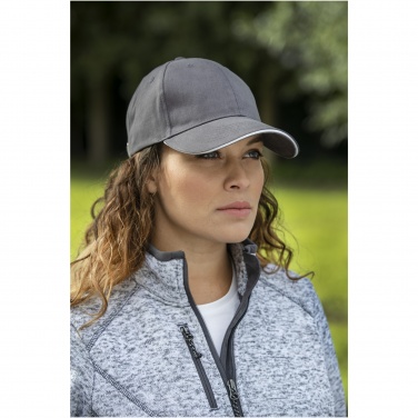 Logo trade promotional items image of: Darton 6 panel sandwich cap