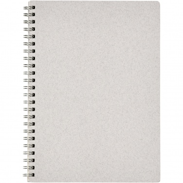 Logotrade promotional product picture of: Bianco A5 size wire-o notebook