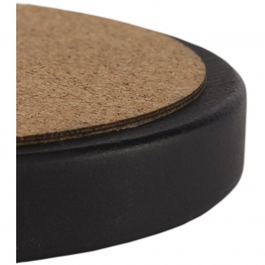Logo trade corporate gifts image of: Kivi 10W limestone/cork wireless charging pad