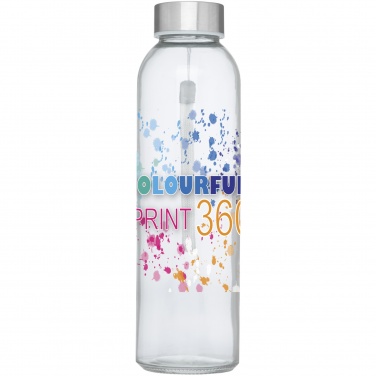 Logo trade promotional merchandise photo of: Bodhi 500 ml glass water bottle