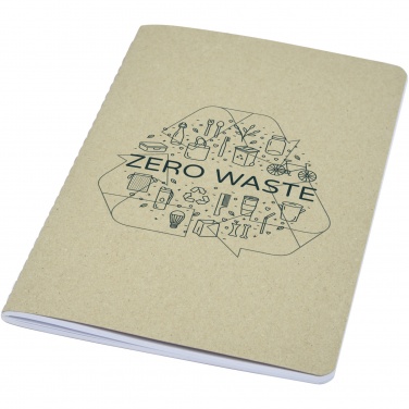 Logo trade promotional product photo of: Gianna recycled cardboard notebook