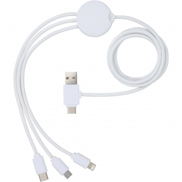 Logotrade corporate gift image of: Pure 5-in-1 charging cable with antibacterial additive