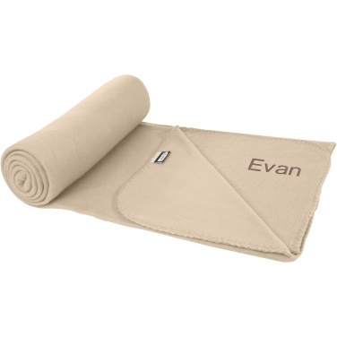 Logotrade advertising product image of: Willow GRS RPET polar fleece blanket