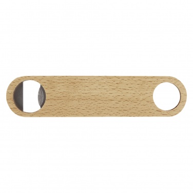 Logotrade promotional item picture of: Origina wooden bottle opener