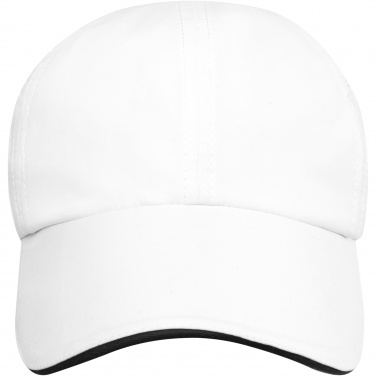 Logo trade corporate gifts picture of: Morion 6 panel GRS recycled cool fit sandwich cap