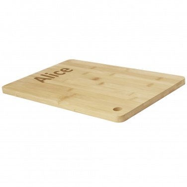 Logotrade promotional giveaway picture of: Harp bamboo cutting board