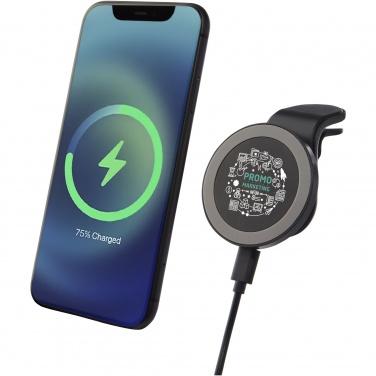 Logo trade promotional giveaway photo of: Magclick 10W wireless magnetic car charger