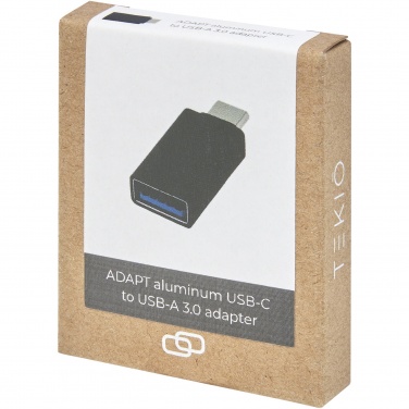 Logotrade advertising product image of: ADAPT aluminum USB-C to USB-A 3.0 adapter