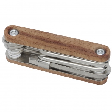 Logotrade promotional merchandise photo of: Fixie 8-function wooden bicycle multi-tool