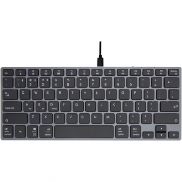 Logo trade promotional giveaway photo of: Hybrid performance Bluetooth keyboard - QWERTY