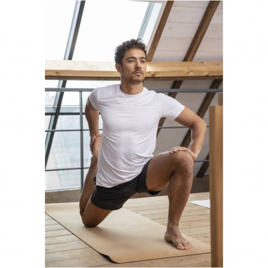 Logo trade promotional items picture of: Borax short sleeve men's GRS recycled cool fit t-shirt