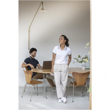 Logo trade promotional items picture of: Amarago short sleeve women's tipping polo