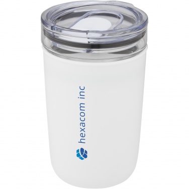 Logo trade promotional merchandise picture of: Bello 420 ml glass tumbler with recycled plastic outer wall