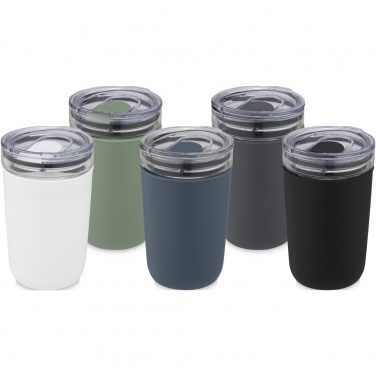 Logo trade promotional items picture of: Bello 420 ml glass tumbler with recycled plastic outer wall