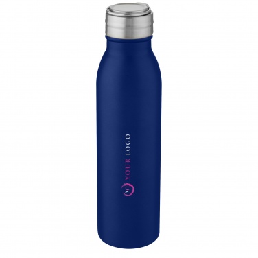Logo trade business gift photo of: Harper 700 ml stainless steel water bottle with metal loop