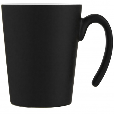 Logo trade corporate gift photo of: Oli 360 ml ceramic mug with handle