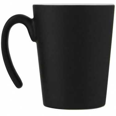 Logo trade promotional gifts image of: Oli 360 ml ceramic mug with handle