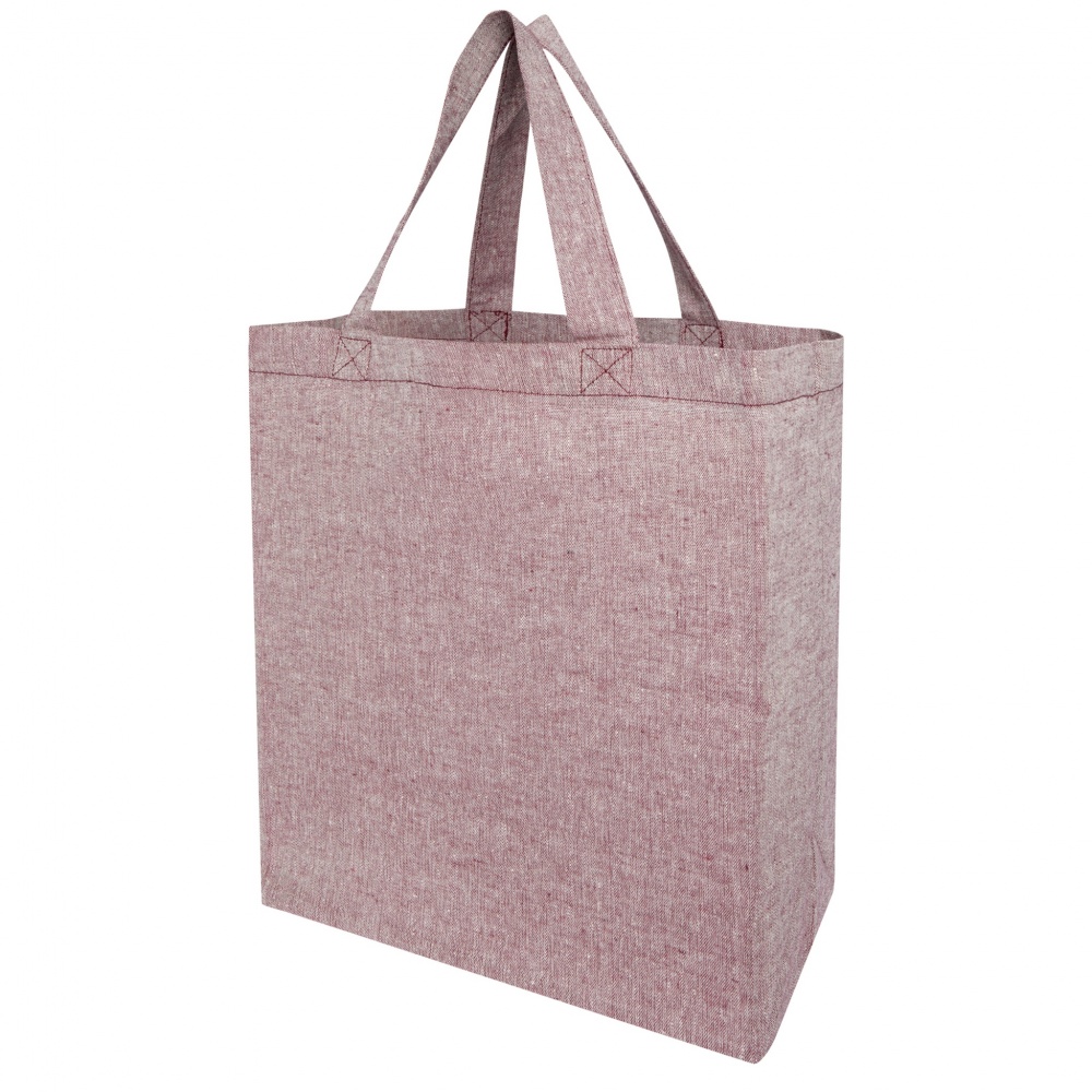 Logotrade promotional product picture of: Pheebs 150 g/m² recycled gusset tote bag 13L