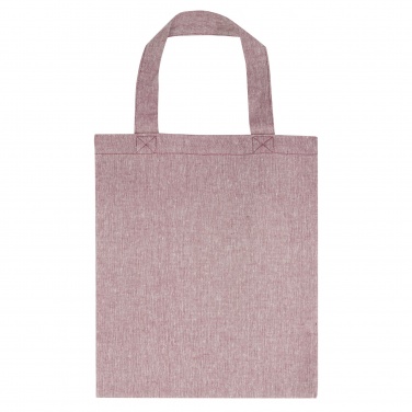 Logo trade promotional gifts image of: Pheebs 150 g/m² recycled gusset tote bag 13L