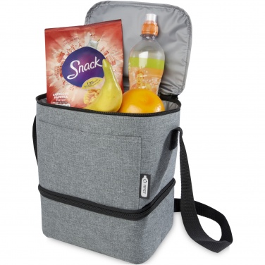Logo trade promotional merchandise photo of: Tundra 9-can GRS RPET lunch cooler bag 9L