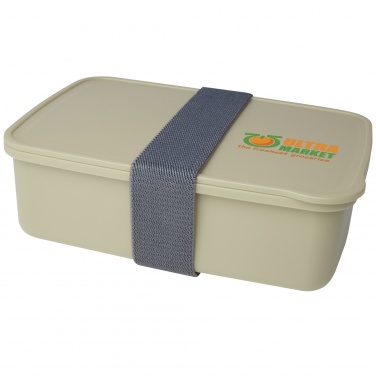 Logo trade promotional merchandise photo of: Dovi recycled plastic lunch box
