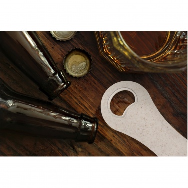 Logotrade promotional merchandise picture of: Schyn wheat straw bottle opener