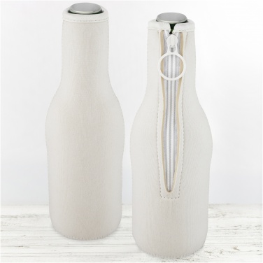 Logo trade promotional gifts picture of: Fris recycled neoprene bottle sleeve holder