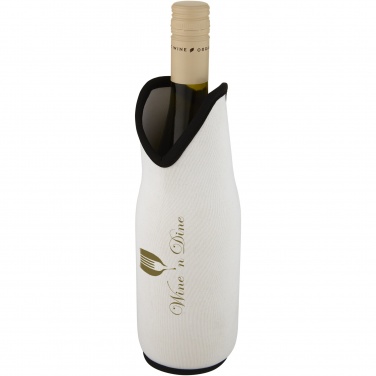 Logo trade advertising products picture of: Noun recycled neoprene wine sleeve holder