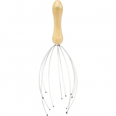 Logo trade advertising product photo of: Hator bamboo head massager