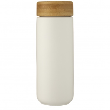 Logotrade corporate gift picture of: Lumi 300 ml ceramic tumbler with bamboo lid