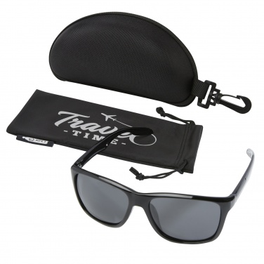 Logo trade business gift photo of: Eiger polarized sunglasses in recycled PET casing