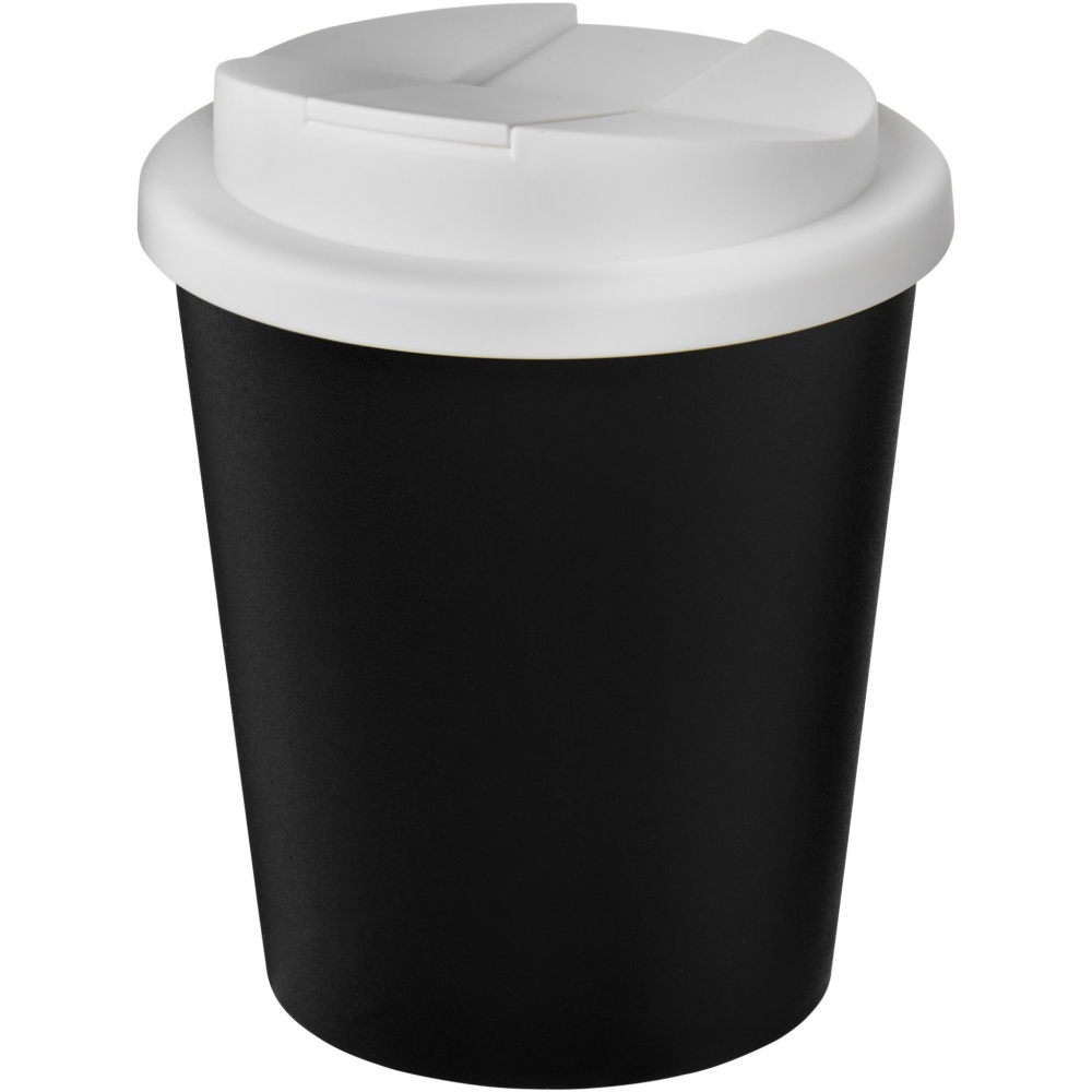 Logo trade corporate gifts image of: Americano® Espresso Eco 250 ml recycled tumbler with spill-proof lid