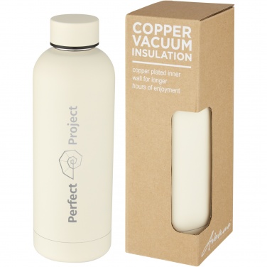 Logo trade advertising products image of: Spring 500 ml copper vacuum insulated bottle