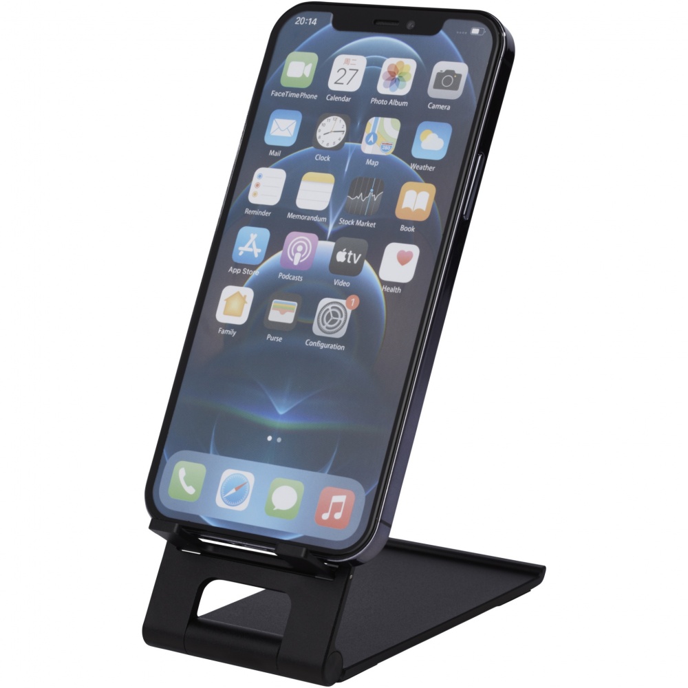 Logo trade corporate gift photo of: Rise slim aluminium phone stand
