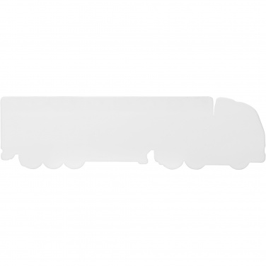 Logo trade promotional items image of: Tait 15 cm lorry-shaped recycled plastic ruler
