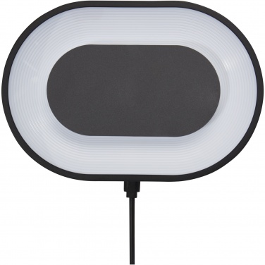 Logotrade promotional gift image of: Ray wireless charging pad with RGB mood light