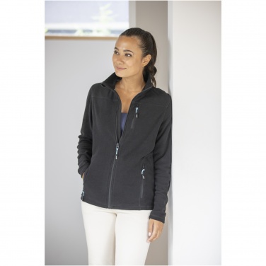 Logotrade promotional giveaway image of: Amber women's GRS recycled full zip fleece jacket