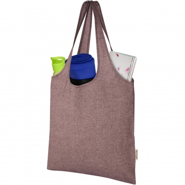 Logotrade promotional merchandise image of: Pheebs 150 g/m² recycled cotton trendy tote bag 7L