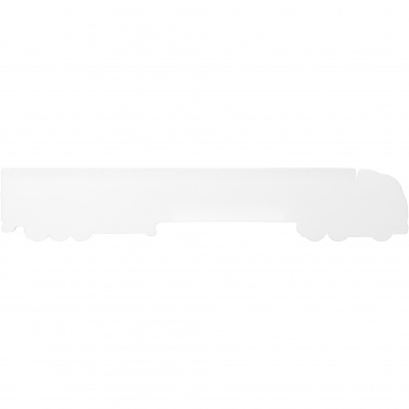Logo trade corporate gifts picture of: Tait 30cm lorry-shaped recycled plastic ruler
