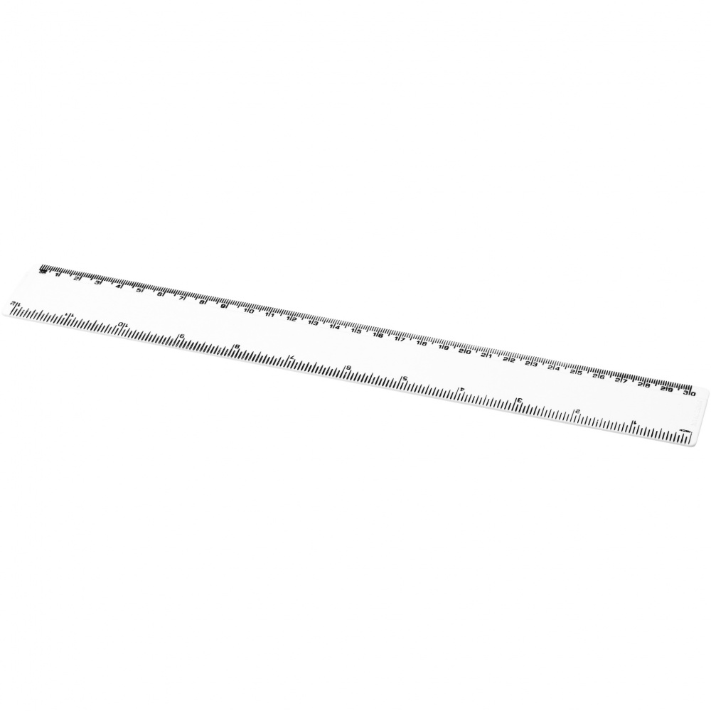 Logo trade business gift photo of: Refari 30 cm recycled plastic ruler