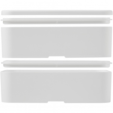 Logo trade corporate gifts picture of: MIYO Pure double layer lunch box