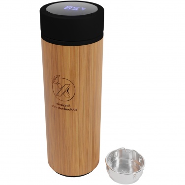 Logo trade promotional merchandise photo of: SCX.design D11 500 ml bamboo smart bottle