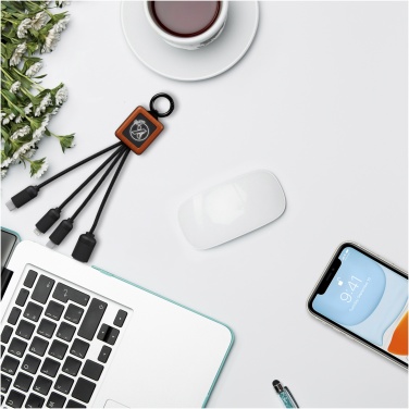 Logo trade corporate gift photo of: SCX.design C19 wooden easy to use cable